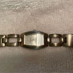 Eddie Bauer ladies silver watch.